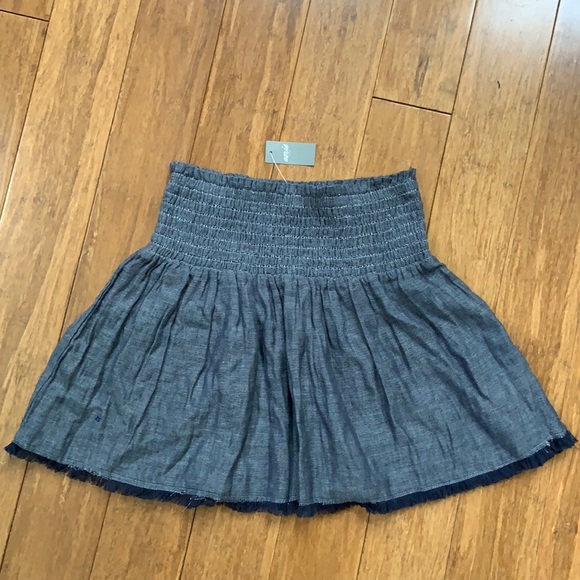 aerie Dresses & Skirts - NEW AERIE Navy Elastic Waist Skirt sz XS